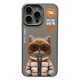 Чохол TPU+PC Nimmy 3D with Metal Buttons для iPhone 16 Pro Колір Dog Black 6971080319402