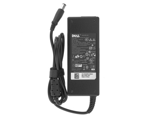 Блок живлення для ноутбука DELL 19.5V, 4.62A, 90W, 7.4*5.0-PIN, 3 hole, black (без кабеля !) NBB-49778