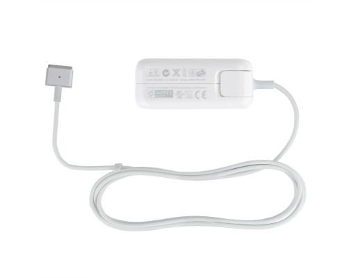 Оригінальний блок живлення для ноутбука APPLE MagSafe2 14.85V, 3.05A, 45W, White, с-евро-адаптером,Т-подібний роз'єм MagSafe2 (A1436) NBB-49963