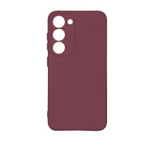 Чохол Silicone Cover Full Camera (A) для Samsung Galaxy S23 (S911) Колір 42.Maroon 2020000352525