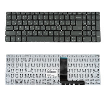 Клавіатура для ноутбука LENOVO (IdeaPad: 320-15 series) rus, onyx black, без фрейма NBB-67105