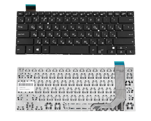 Клавіатура для ноутбука ASUS (X407 series) rus, black, без фрейма NBB-68383