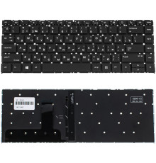 Клавіатура для ноутбука HP (EliteBook: 1040 G4) rus, black, без кадру, підсвічування клавіш NBB-70183