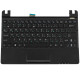 Клавіатура для ноутбука ASUS (EeePC: 1011, 1015, 1016, 1018 Keyboard+Touchpad+передня панель) rus, black NBB-74811