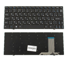 Клавіатура для ноутбука PRESTIGIO (Smartbooks: PSB116A) rus, black, без фрейма NBB-78494
