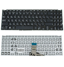 Клавіатура для ноутбука ASUS (X509 series) rus, black, без фрейма