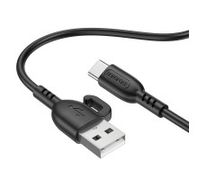 Кабель USB Borofone BX91 Type-C 3A Колір Чорний 6974443389920