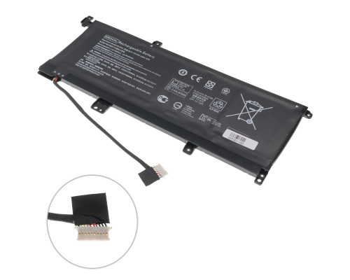 Батарея для ноутбука HP MB04XL (Envy: 15-AR, 15-AQ, M6-AR, M6-AQ series) 15.4V 3470mAh 55.67Wh Black NBB-90031