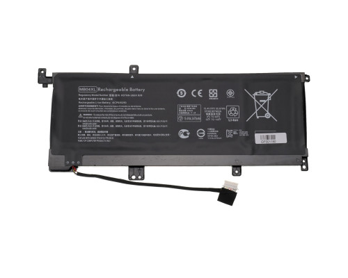 Батарея для ноутбука HP MB04XL (Envy: 15-AR, 15-AQ, M6-AR, M6-AQ series) 15.4V 3470mAh 55.67Wh Black NBB-90031