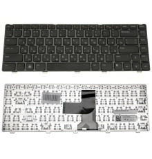 Клавіатура для ноутбука DELL (Inspiron: 5520, M4110, M5040, M5050, N4110, N5040, N5050, Vostro: 1540, 3550, XPS: L502) rus, black (оригінал) NBB-96431