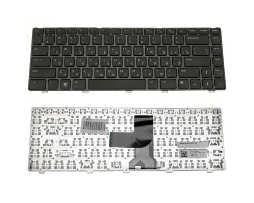 Клавіатура для ноутбука DELL (Inspiron: 5520, M4110, M5040, M5050, N4110, N5040, N5050, Vostro: 1540, 3550, XPS: L502) rus, black (оригінал) NBB-96431