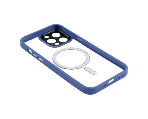 Чохол TPU+PC+Metal Calais with MagSafe для iPhone 13 Pro Колір Dark Blue 2020000406013