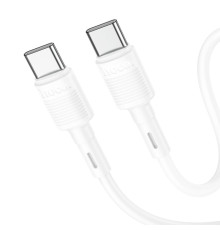 Кабель USB Hoco X83 60W Type-C to Type-C Колір Білий 6931474770936