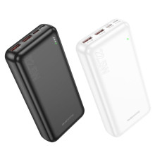 Універсальна Мобільна Батарея Power Bank Borofone BJ38A Power 22.5W+PD20W 20000 mAh Колір Чорний 6941991105586