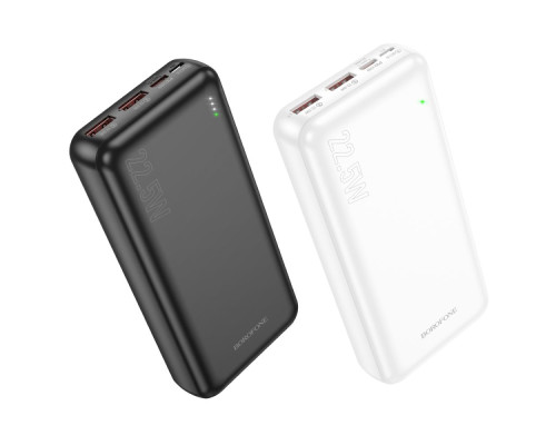 Універсальна Мобільна Батарея Power Bank Borofone BJ38A Power 22.5W+PD20W 20000 mAh Колір Чорний 6941991105586