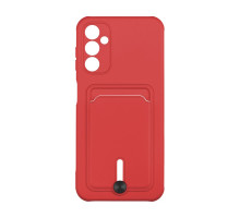 Чохол TPU Colorfull Pocket Card для Samsung Galaxy A14 4G/5G Колір 14.Red 2020000358312