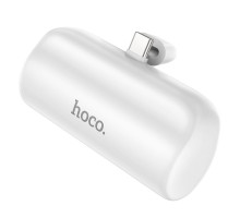 Універсальна Мобільна Батарея Power Bank Hoco J106 Pocket Type-C 5000mAh Колір Бiлий 6931474790408