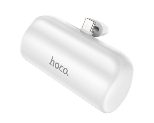 Універсальна Мобільна Батарея Power Bank Hoco J106 Pocket Type-C 5000mAh Колір Бiлий 6931474790408