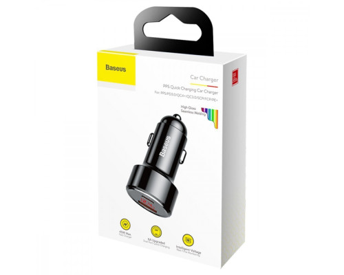 АЗП Baseus Magic Series Dual QC black 2003000268287 6953156293212