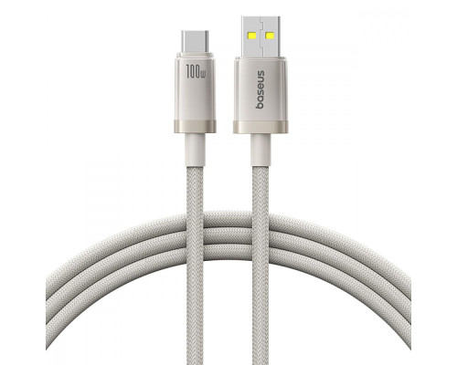 Кабель Baseus Titanium Alloy Type-C 100W (1m) gold 2003000212686 6932172669645