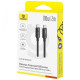 Кабель Baseus Foamed Silicone Fast Charging Data Type-C to Type-C 100W (2m) black 2003000288797 6932172693657