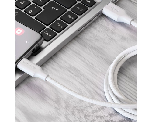 Кабель Proove Striped Silicone USB to Type-C (1m) black 2001001957537 6901118955081