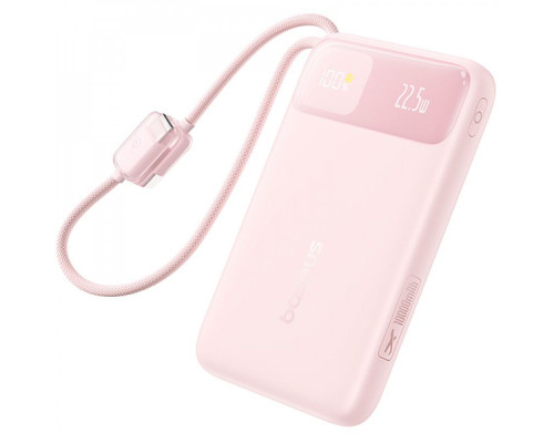 Портативна Батарея Baseus EnerFill FC11 Digital Display 10000mAh 22.5W pink 2003000298406 6932172699857