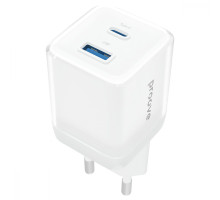 МЗП Proove Pure GaN Plus 30W (Type-C + USB) white 2003000181159 6901111883732