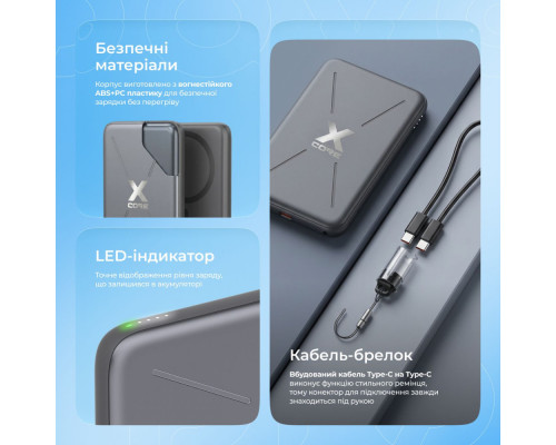 Портативна Батарея Proove X-Core 20W 5000mAh orange 2003000310269 6901115514120