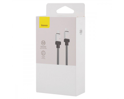 Кабель Baseus CoolPlay Series Type-C to Lightning 20W (2m) black 2001001257316 6932172626600