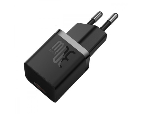 МЗП Baseus GaN5 Mini Fast Charger Type-C 30W (With Cable Type-C to Type-C 100W 1m) blue 2003000198232 6932172654429