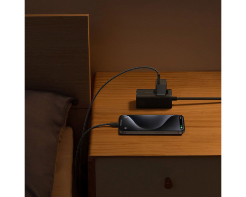 МЗП Baseus GaN5 Mini Fast Charger Type-C 30W (With Cable Type-C to Type-C 100W 1m) blue 2003000198232 6932172654429