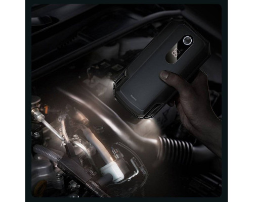 Пусковий Пристрій Baseus Super Energy Max Car Jump Starter 20000 mAh gray