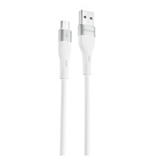 Кабель Proove Light Silicone Micro USB 2.4A (1m) white