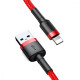 Кабель Baseus Cafule Lightning 2.4A (0.5m) red/black