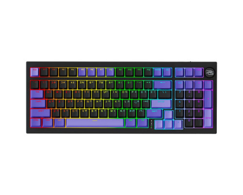 Бездротова клавіатура Proove Gaming Slicker Special Edition (Ukraine Layout) black/purple 2003000266979 6901112853024