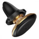 Автомобільний тримач Baseus Magnetic Air Vent Car Mount With Cable Clip gold