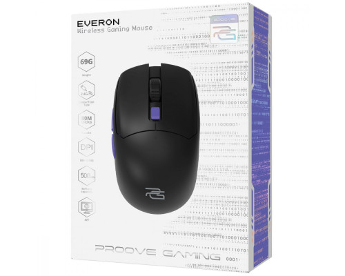 Бездротова ігрова миша Proove Gaming Everon black 2003000245455 6901114754763