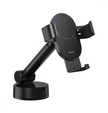 Тримач в машину Baseus Simplism Gravity Car Mount With Suction Base black