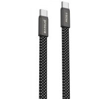 Кабель Proove AirLine Type-C to Type-C 60W (1m) black 2003000300307 6901119609587