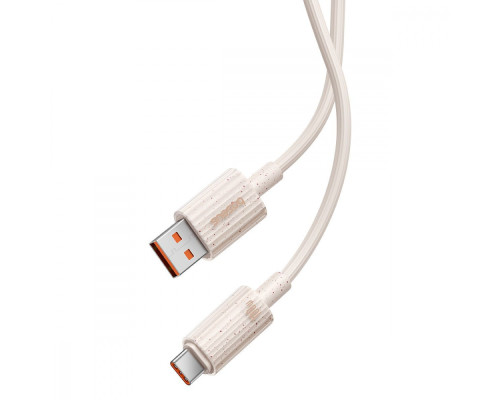 Кабель Baseus Habitat Series Fast Charging USB to Type-C 100W (1m) pink