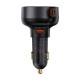 АЗП Baseus Enjoyment Pro Car Charger USB + Retractable C & iP Cable 60W black 2003000159585 6932172641634