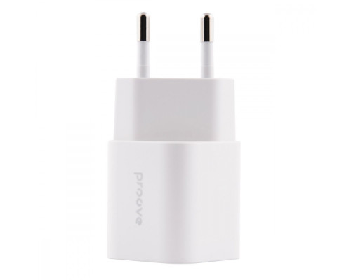 МЗП Proove Silicone Power Plus 20W (Type-C + USB) white