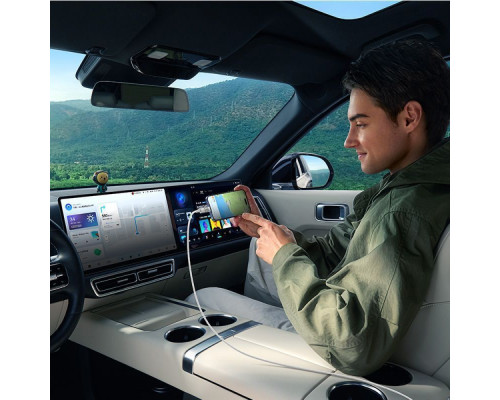 Кабель Baseus Gem Fast-Charging Type-C to Type-C 100W 2m black 2003000172577 6932172658816