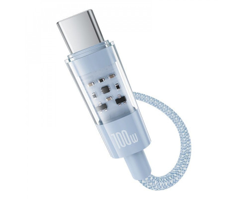 Кабель Baseus Gem Fast-Charging Type-C to Type-C 100W 2m black 2003000172577 6932172658816