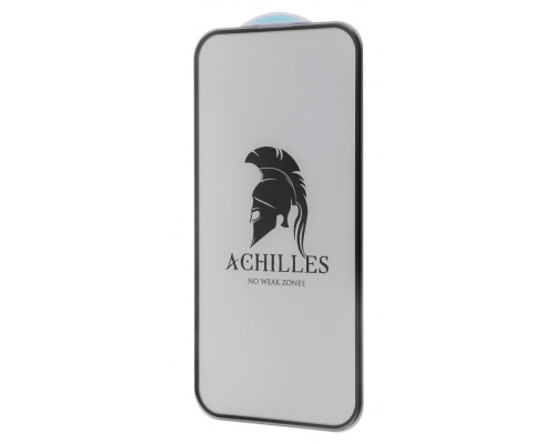 Захисне скло FULL SCREEN ACHILLES iPhone 15 black