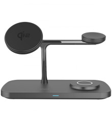 Бездротовий ЗП Proove Magnetic Field Pro 3 in 1 Qi2 black 2003000218800 6901115181070