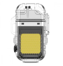Акумуляторний LED ліхтарик ZC-209 з запальничкою black 2001001925185