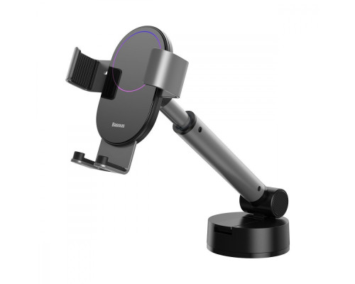 Тримач в машину Baseus Simplism Gravity Car Mount With Suction Base black