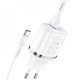 МЗП Hoco N4 Aspiring + Cable (Type-C) 2.4A 2USB black